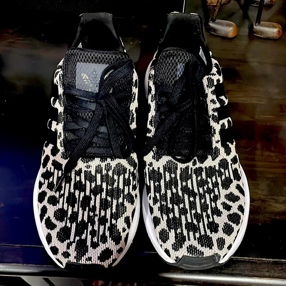 adidas Shoes Black Animal Print Adidas Size 85 Poshmark